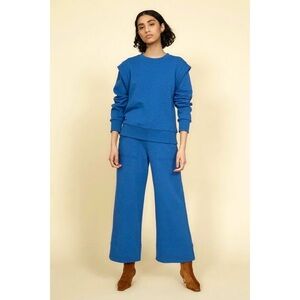 Blue Wide Leg Jumpsuit